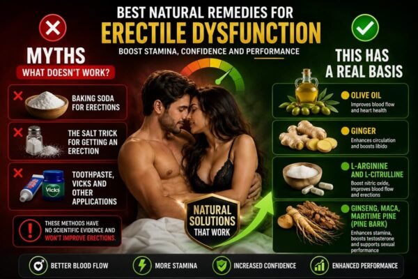 Best Natural Remedies for Erectile Dysfunction